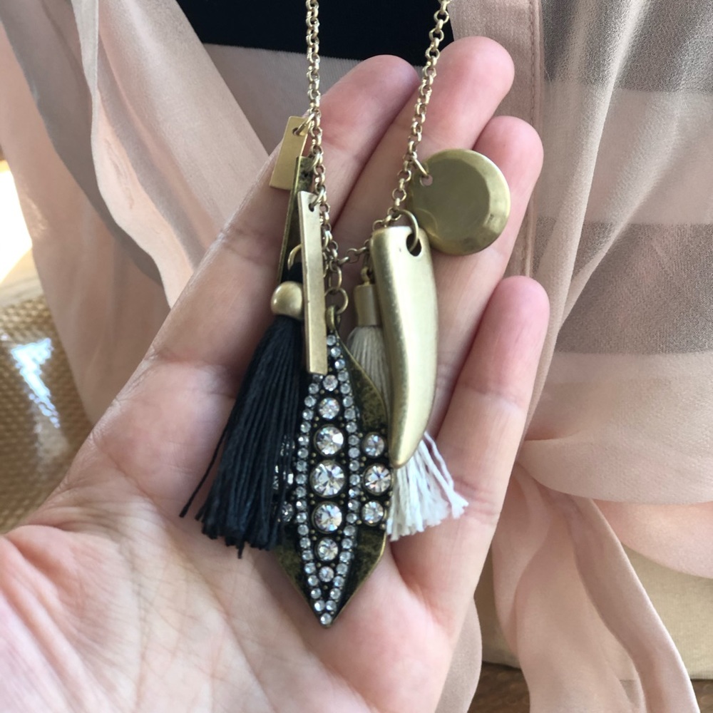 Long Charm Necklace